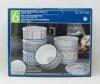 DESCRIPTION: 6-PIECE STONEWARE STORAGE BOWLS BRAND/MODEL: SIGNATURE HOUSEWARES RETAIL$: $33.20 QTY: 1