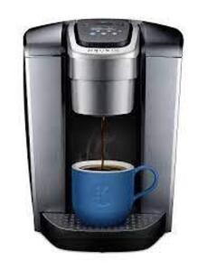 DESCRIPTION: KEURIG K-ELITE K-CUP POD COFFFEE MAKER BRAND/MODEL: KEURIG K ELITE RETAIL$: $122.75 QTY: 1