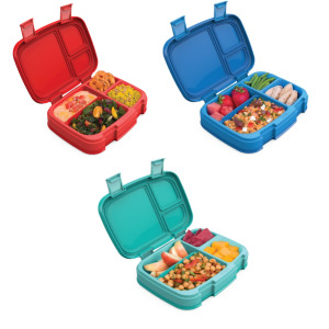 DESCRIPTION: (3) LEAK-PROOF VERSATILE 4-COMPARTENT BENTO-STYLE LUNCH BOX WITH REMOVABLE DIVIDER BRAND/MODEL: BENTGO INFORMATION: $29.99 NEW EACH QTY: