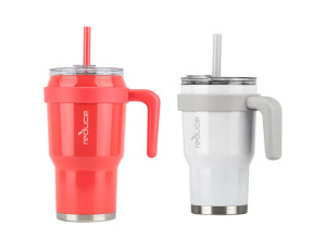 DESCRIPTION: 2-PACK OF 40 OZ. COLD MUGS BRAND/MODEL: REDUCE INFORMATION: $32.99 NEW QTY: 1