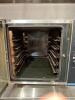 DESCRIPTION: 24" TURBOFAN HALF-SIZE MANUAL/ELECTRIC CONVECTION OVEN W/ PORCELAIN OVEN CHAMBER BRAND/MODEL: MOFFAT TURBOFAN INFORMATION: BCL CAN SHUTTL - 4