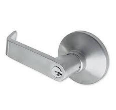 DESCRIPTION: (1) CYLINDRICAL LEVER LOCKSET BRAND/MODEL: MARKS USA #M195F/26D RETAIL$: $113.00 EA SIZE: 2-3/4" THRU BOLT SPACING QTY: 1