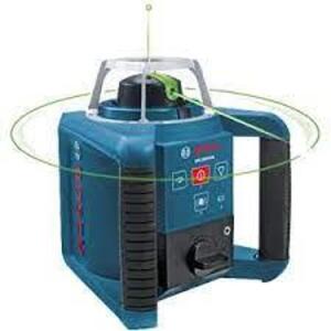 DESCRIPTION: (1) SELF LEVELING ROTARY LASER KIT BRAND/MODEL: BOSCH #GRL300HVG INFORMATION: BLUE RETAIL$: $1553.09 EA EA SIZE: 1000' RANGE QTY: 1