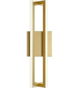 DESCRIPTION: (1) CASS LED SCONCE BRAND/MODEL: AFX #CSSS0416L30D1GD INFORMATION: GOLD FINISH RETAIL$: $114.98 EA QTY: 1