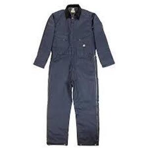 DESCRIPTION: (1) DELUXE INSULATED COVERALL BRAND/MODEL: BERNE #I414NV INFORMATION: NAVY BLUE, TWILL RETAIL$: $86.24 EA SIZE: M, 40/42 QTY: 1