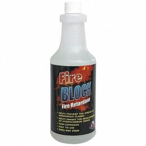 (4) FIRE RETARDANT SPRAY