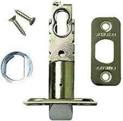 DESCRIPTION: (10) SPRING LATCH DOOR HANDLE BRAND/MODEL: SCHLAGE #40-250 INFORMATION: BRIGHT BRASS RETAIL$: $13.49 EA QTY: 10