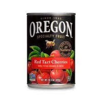 DESCRIPTION: (8) CANS OF RED TART CHERRIES BRAND/MODEL: OREGON #51718 INFORMATION: RED TART RETAIL$: $62.09 TOTAL SIZE: 14.5 OZ CANS QTY: 8