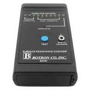 DESCRIPTION: (2) SURFACE RESISTANCE CHECKER BRAND/MODEL: BOTRON CO #B8560 INFORMATION: BLACK RETAIL$: $356.39 EA QTY: 2