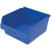 DESCRIPTION: (16) TALL SHELF STORAGE BIN BRAND/MODEL: AKRO-MILLS #30040BLUE INFORMATION: BLUE RETAIL$: $132.33 TOTAL SIZE: 6" DEEP QTY: 16