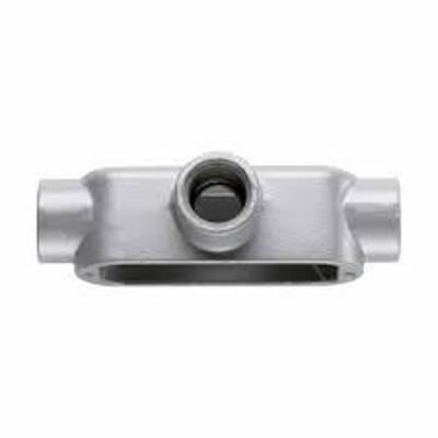 DESCRIPTION: (3) FORM 5 CONDUIT BODY BRAND/MODEL: EATON #EATON #T200M RETAIL$: $40.00 EA SIZE: 2" QTY: 3