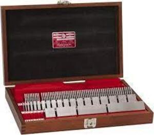 DESCRIPTION: (1) GAGE BLOCK SET BRAND/MODEL: STARRETT #00348169 INFORMATION: MUST INSPECT RETAIL$: $3,458.00 EA QTY: 1