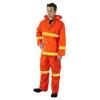 DESCRIPTION: (5) RAIN SUITS BRAND/MODEL: MCR SAFETY #2013RS INFORMATION: BIB AND JACKET ORANGE RETAIL$: $88.63 EA SIZE: SIZE SMALL 34-36 QTY: 5