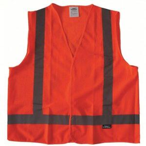 DESCRIPTION: (12) HIGH VISIBILITY VEST BRAND/MODEL: CONDOR #491R81 INFORMATION: ORANGE RETAIL$: $8.00 EA SIZE: X-XL QTY: 12