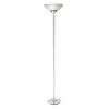 DESCRIPTION: (1) FLOOR LAMP BRAND/MODEL: ADESSO METROPOLIS INFORMATION: CHROME FINISH RETAIL$: $100.00 EA SIZE: 300W QTY: 1