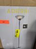 DESCRIPTION: (1) FLOOR LAMP BRAND/MODEL: ADESSO METROPOLIS INFORMATION: CHROME FINISH RETAIL$: $100.00 EA SIZE: 300W QTY: 1 - 2