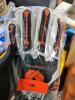 DESCRIPTION: (3) PAIRS OF CUT, PUNCTURE AND ABRASION RESISTANT GLOVES BRAND/MODEL: TILSATEC #95747499 INFORMATION: ORANGE AND WHITE RETAIL$: $25.61 EA - 4