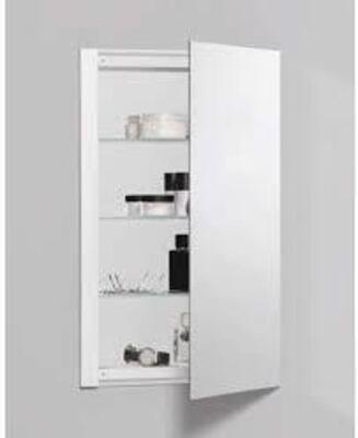 DESCRIPTION: (1) SINGLE DOOR MEDICINE CABINET BRAND/MODEL: ROBERN #RC1626D4FP1 RETAIL$: $374.465 EA SIZE: 16X26X4 QTY: 1