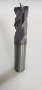 DESCRIPTION: (6) SOLID CARBIDE SQ END MILL BRAND/MODEL: GARR 13234 RETAIL$: $33.20 EA SIZE: 3/8" 7/8" LOC QTY: 6