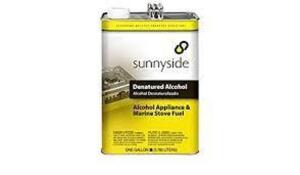 DESCRIPTION: (2) DENATURED ALCOHOL BRAND/MODEL: SUNNYSIDE #20K853 RETAIL$: $122.00 EA SIZE: 1 GALLON QTY: 2