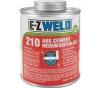 DESCRIPTION: (4) ABS CEMENT BRAND/MODEL: EZ WELD 210 RETAIL$: $5.00 EA SIZE: 8 FL OZ QTY: 4