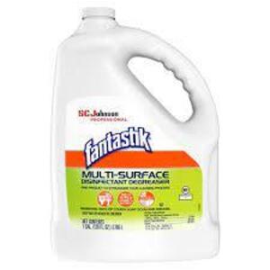 DESCRIPTION: (1) MULTI PURPOSE CLEANER BRAND/MODEL: FANTASTIK RETAIL$: $12.25 EA SIZE: 1 GALLON QTY: 1