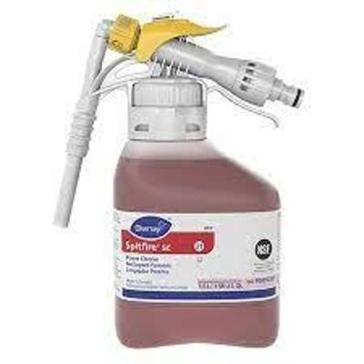 DESCRIPTION: (2) ALL PURPOSE CLEANER BRAND/MODEL: DIVERSEY SPITFIRE #46E776 RETAIL$: $181.84 TOTAL SIZE: 2.5 L QTY: 2