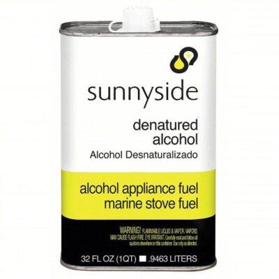 DESCRIPTION: (2) DENATURED ALCOHOL BRAND/MODEL: SUNNYSIDE #20K853 RETAIL$: $122.00 EA SIZE: 1 GALLON QTY: 2