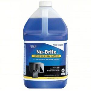 DESCRIPTION: (2) LIQUID CONDENSER COIL CLEANER BRAND/MODEL: NU-CALGON #1ANG9 RETAIL$: 35.7 SIZE: 1 GALLON QTY: 2