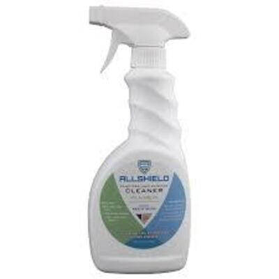 DESCRIPTION: (4) SPRAY SANITIZER AND SURFACE CLEANER BRAND/MODEL: ALLSHIELD RETAIL$: $10.00 EA SIZE: 16 FL OZ QTY: 4