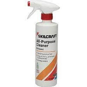 DESCRIPTION: (6) GLASS CLEANER BRAND/MODEL: SKILCRAFT RETAIL$: $10.00 EA SIZE: 16 FL OZ QTY: 6