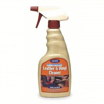 DESCRIPTION: (1) LEATHER VINYL CLEANER BRAND/MODEL: BLUE MAGIC #1MPV2 RETAIL$: $8.45 EA SIZE: 16 FL OZ QTY: 1