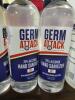 DESCRIPTION: (12) ALCOHOL HAND SANITIZER BRAND/MODEL: GERM ATTACK RETAIL$: $8.25 EA SIZE: 16 OZ QTY: 12 - 3