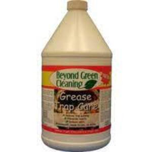 DESCRIPTION: (2) GREASE TRAP TREATMENTBRAND/MODEL: BEYOND GREEN #49EW30RETAIL$: $42.00 EASIZE: 1 GALLONQTY: 2