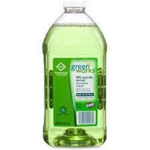 DESCRIPTION: (2) ALL PURPOSE CLEANER BRAND/MODEL: CLOROX GREEN WORKS RETAIL$: $15.79 EA SIZE: 2 QT QTY: 2