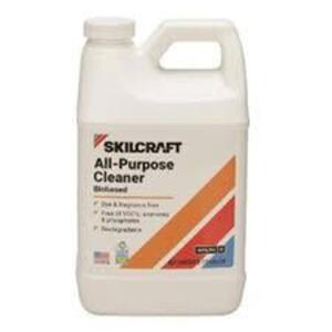 DESCRIPTION: (2) ALL PURPOSE CLEANER BRAND/MODEL: SKILCRAFT RETAIL$: $13.58 EA SIZE: 1 GALLON QTY: 2