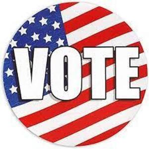 DESCRIPTION: (1) PACK OF (8) REFLECTIVE VINYL VOTE STICKER RETAIL$: $6.19 EA SIZE: 4X4 QTY: 1