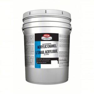 DESCRIPTION: (1) SEMI GLOSS PAINT BRAND/MODEL: KRYLON #52JN33 INFORMATION: WHITE RETAIL$: $376.13 EA SIZE: 5 GAL QTY: 1