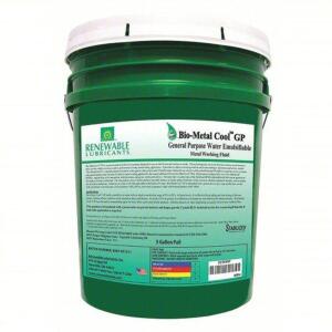 DESCRIPTION: (1) WATER SOLUBLE CUTTING OIL BRAND/MODEL: RENEWABLE LUBRICANTS #2VXN7 RETAIL$: $321.19 EA SIZE: 5 GALLON QTY: 1