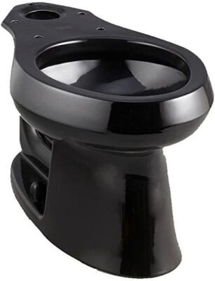 DESCRIPTION: (1) TOILET BOWL NO TANK BRAND/MODEL: KOHLER #4197-7 INFORMATION: BLACK RETAIL$: $219.00 EA QTY: 1