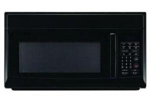 1.6 CU. FT. OVER THE RANGE MICROWAVE IN BLACK