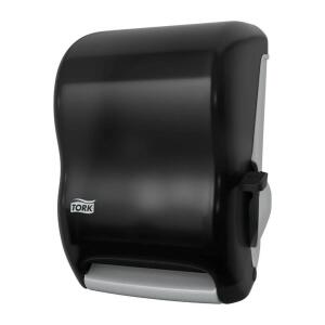 HAND TOWEL ROLL DISPENSER, SMOKE