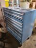 DESCRIPTION: (1) MODULAR DRAWER CABINET BRAND/MODEL: LISTA #36N112 INFORMATION: BLUE RETAIL$: $3165.31 EA SIZE: 56 3/8 IN X 22 1/2 IN X 39 3/8 IN, 9 D - 5