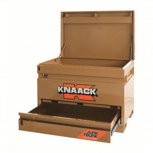 DESCRIPTION: (1) JOBSITE BOX BRAND/MODEL: KNAACK #20UR03 INFORMATION: BROWN RETAIL$: $1326.36 EA SIZE: 48 IN OVERALL WD, 30 IN OVERALL DP, 35 IN OVERA