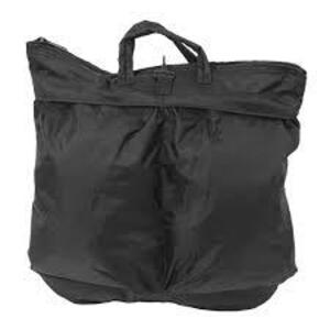 DESCRIPTION: (2) MILITARY HELMET BAG BRAND/MODEL: 5IVE STAR GEAR #6234 INFORMATION: BLACK RETAIL$: $35.95 EA QTY: 2