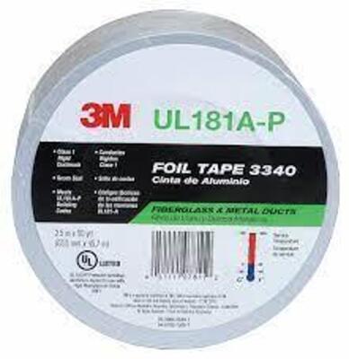 DESCRIPTION: (9) ROLLS OF FOIL TAPE BRAND/MODEL: 3M #29WR77 INFORMATION: ALUMINUM ACRYLIC RETAIL$: $33.20 EA SIZE: 2.5X50 QTY: 9