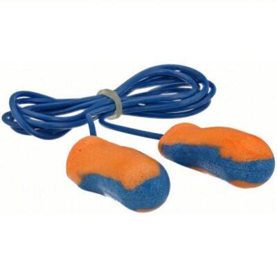 DESCRIPTION: (2) CASES OF (100) CORDED EAR PLUGS BRAND/MODEL: HONEYWELL #4DY86 RETAIL$: $57.60 EA SIZE: CONTOURED-T, 33 DB NRR, METAL-DETECTABLE, CORD