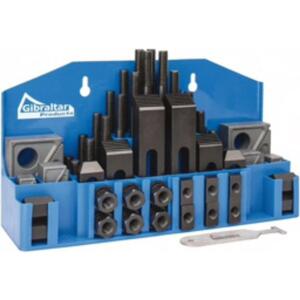 DESCRIPTION: (1) COMBO CLAMP SET BRAND/MODEL: GIBRALTAR #20402-PLG INFORMATION: BLUE RETAIL$: $141.41 EA SIZE: 1/2-13 STUD 5/8X1 QTY: 1