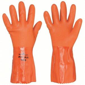 DESCRIPTION: (12) PAIRS OF CHEMICAL RESISTANT GLOVES BRAND/MODEL: SHOWA #35T603 INFORMATION: ORANGE RETAIL$: $5.47 PER PAIR SIZE: XXL QTY: 12