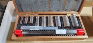 DESCRIPTION: (1) (13) PIECE STYLE B&C KEYWAY BROACH SET BRAND/MODEL: DUMONT 11108 RETAIL$: 624.54 SIZE: 1/8" TO 3/8" KEYWAY WIDTH QTY: 1